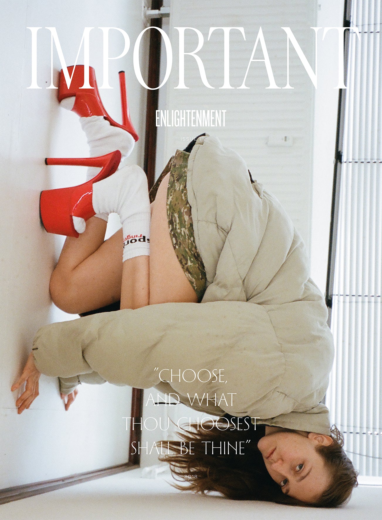 IMPORTANT MAGAZINE / ISSUE 1 / COVER BY HENRIK ALM & NICOLE WALKER